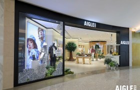 法国百年户外时尚品牌AIGLE新概念店亮相南京IFC 打造可持续“城市森林”